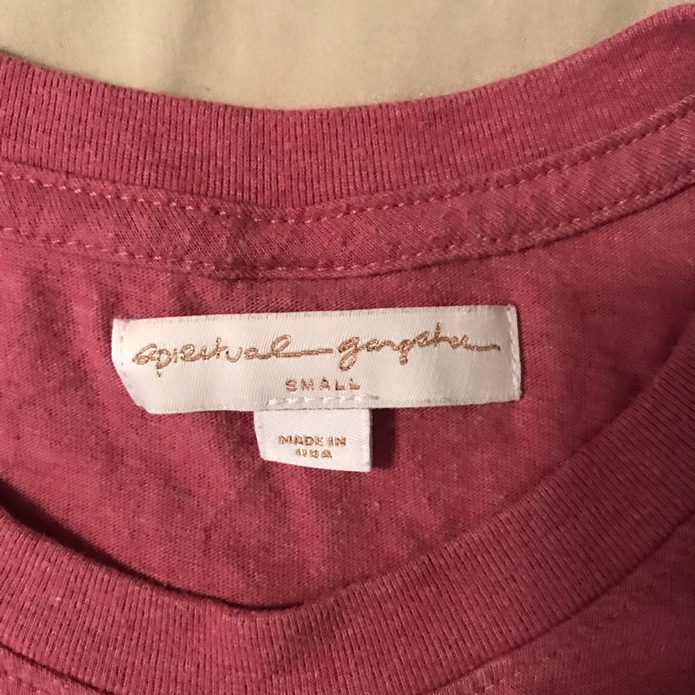 Spiritual Gangster sleeveless crop top size small - Picture 3 of 3
